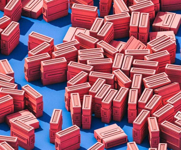 Building Blocks - 3D Render