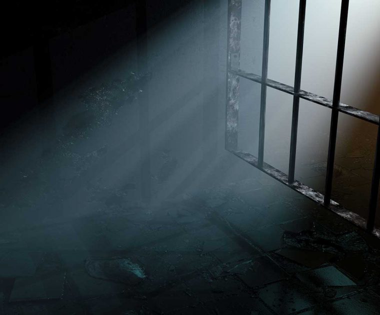 PrisonCell-3D Render in Redshift