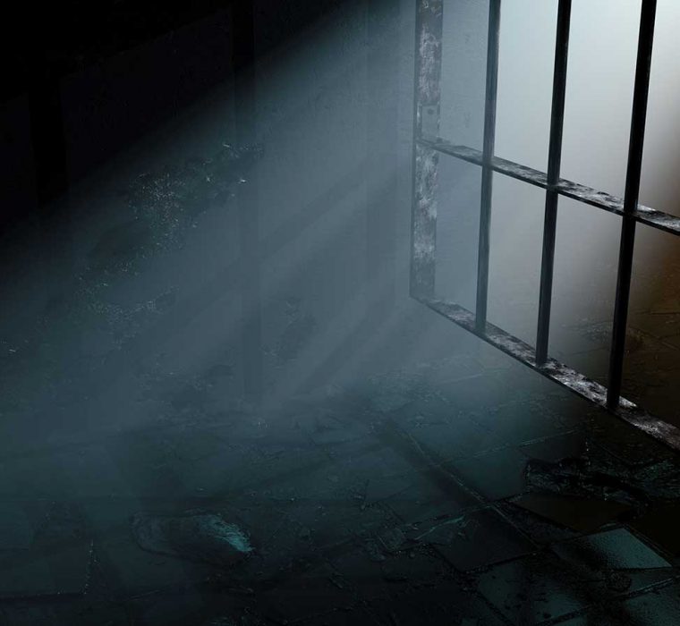 PrisonCell-3D Render in Redshift