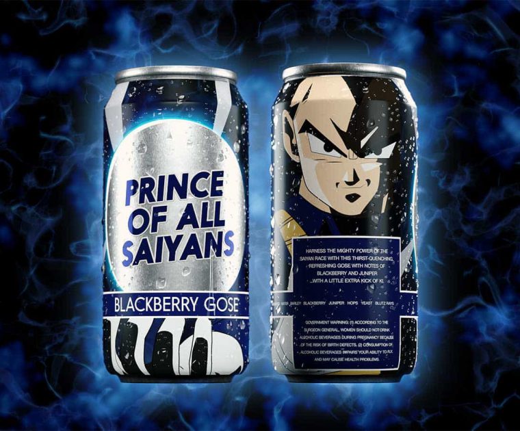 Dragon Ball Z - Vegeta Beer Can