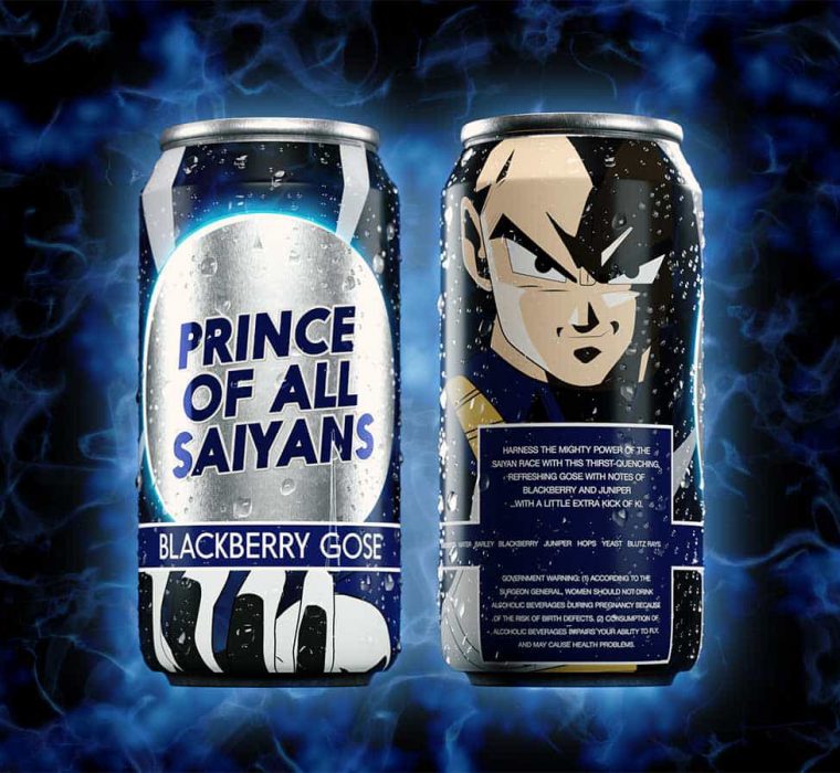 Dragon Ball Z - Vegeta Beer Can