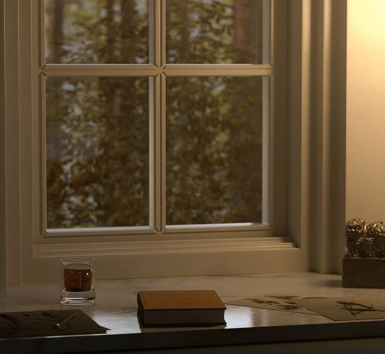 Interior Desk - 3D Render