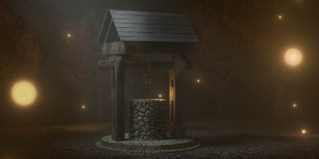 Medieval Well - 3D Render