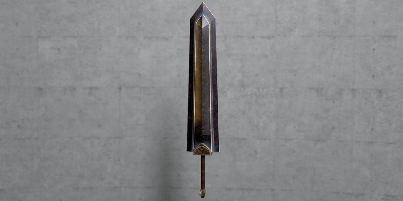 Dragon Slayer Sword - 3D Render