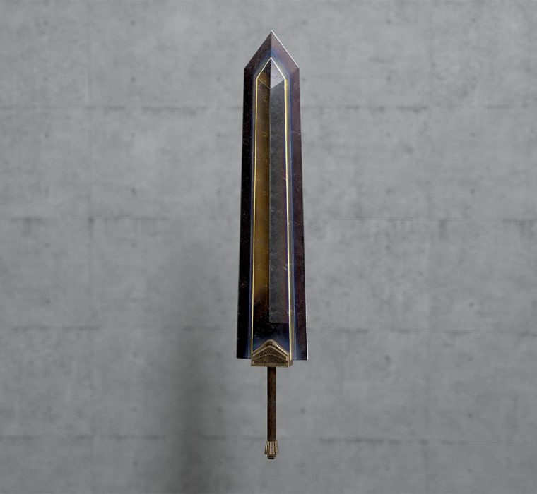 Dragon Slayer Sword - 3D Render