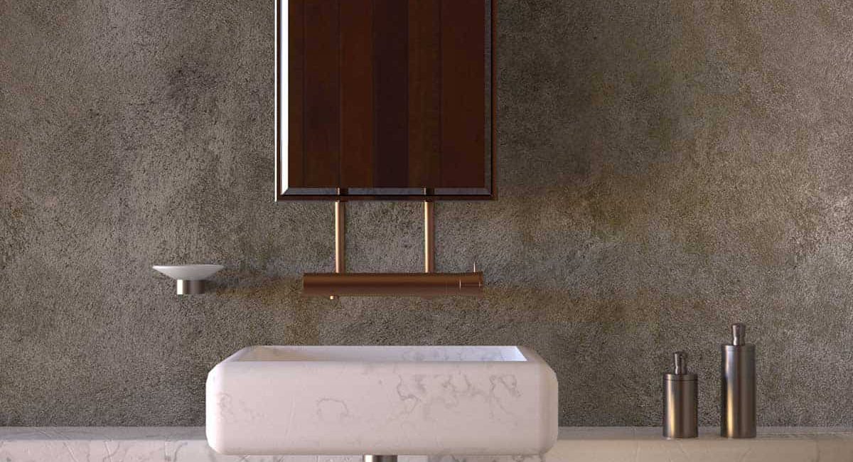 Interior Bathroom 3D Render