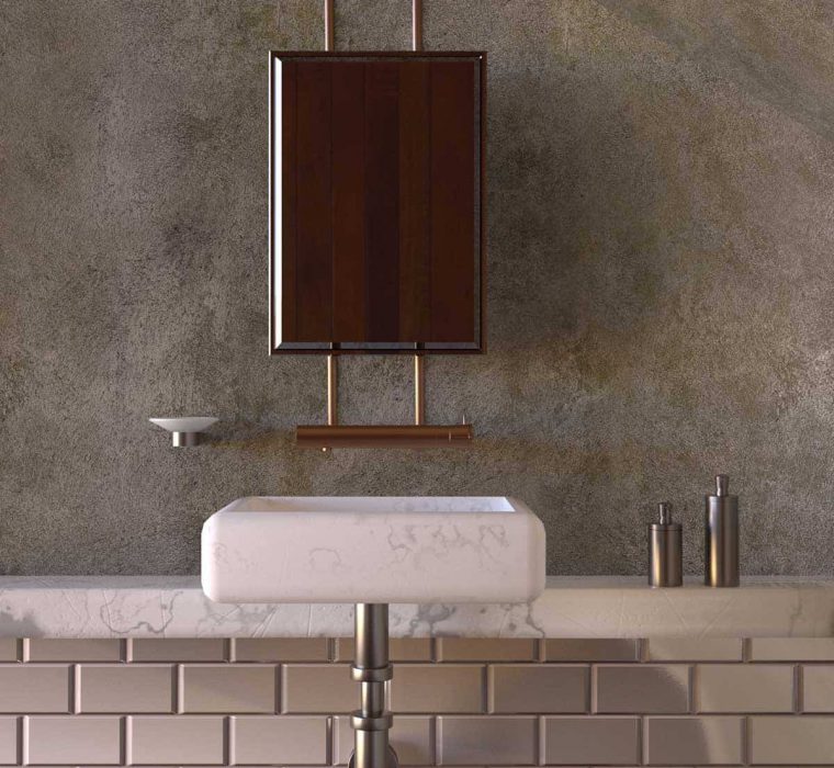 Interior Bathroom 3D Render