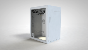Hollywood Reporter Magazine Box Mockup