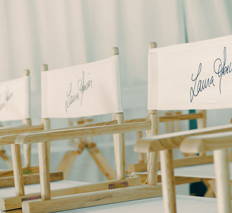Laura Mercier Directors Chairs
