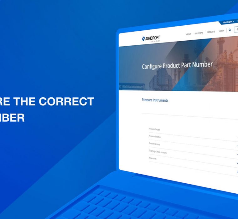 Ashcroft Website - Part Number Configurator