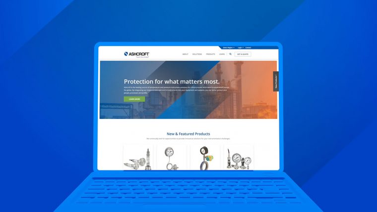 Ashcroft Website - Homepage