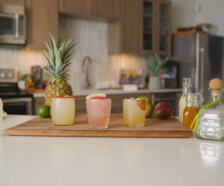 Cocktails at Home Fruit Margaritas