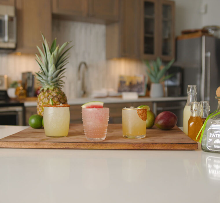 Cocktails at Home Fruit Margaritas